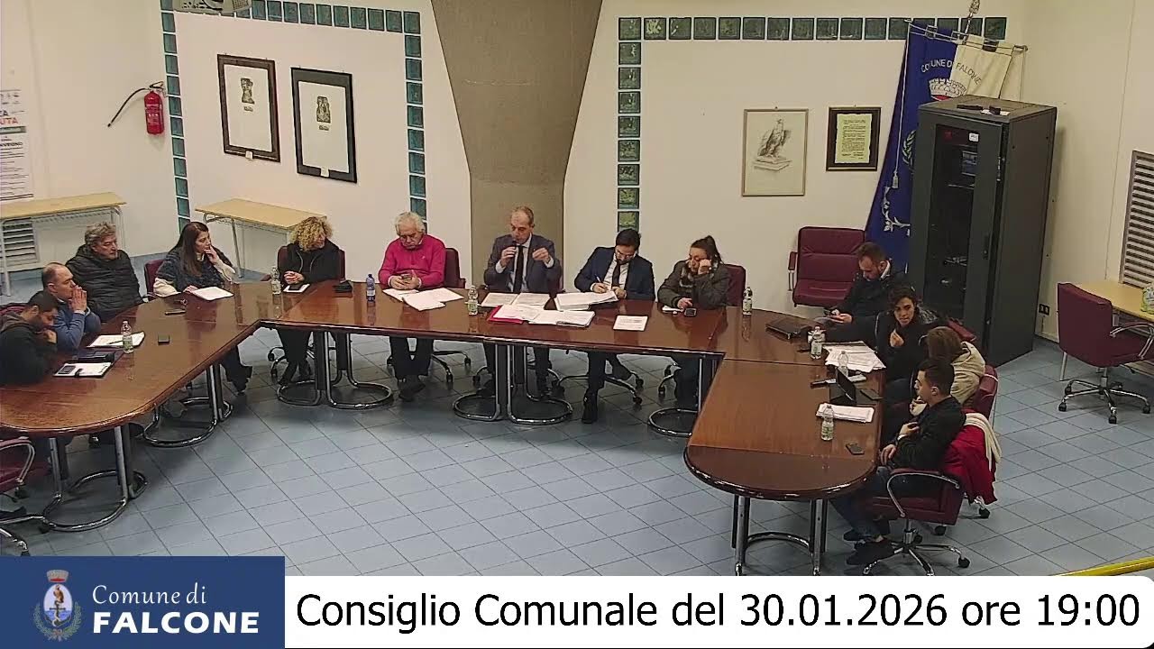Consiglio Comunale del 30.01.2026 ore 19:00