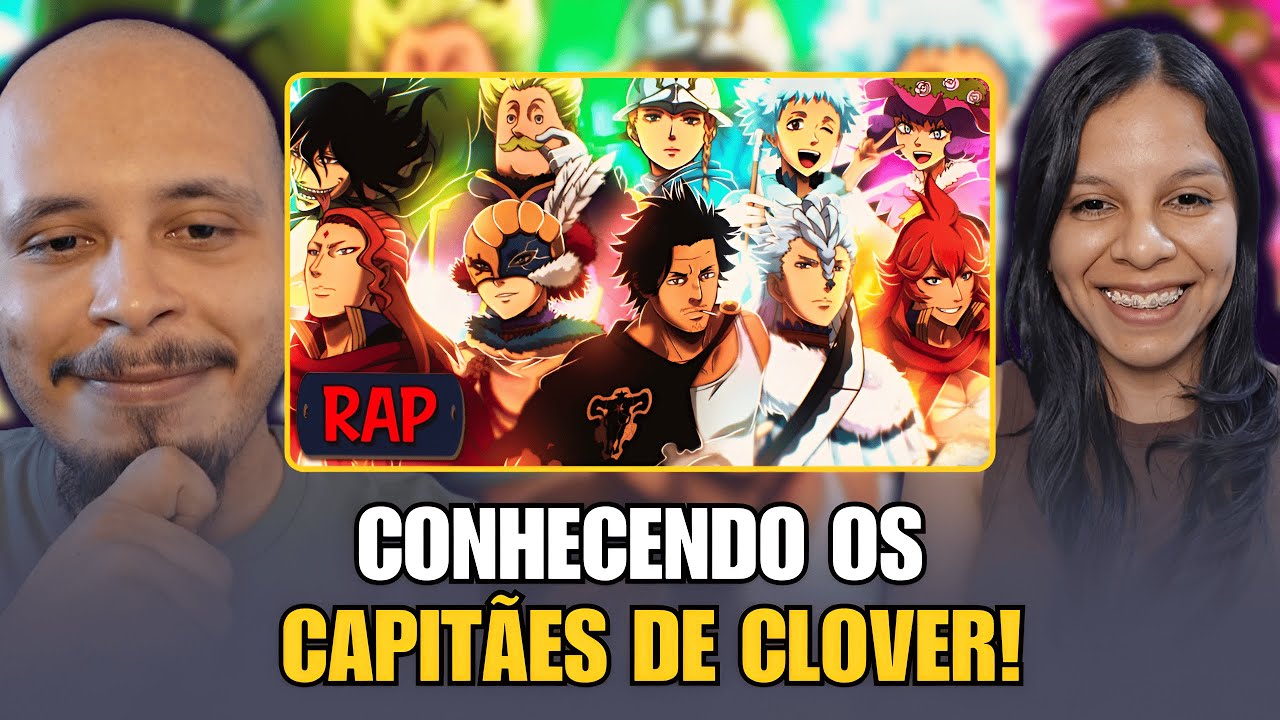 COUPLE REACT: Captains' Rap (Black Clover) - IT'S OUR DUTY | KG Raps (Prod. Dakvir)