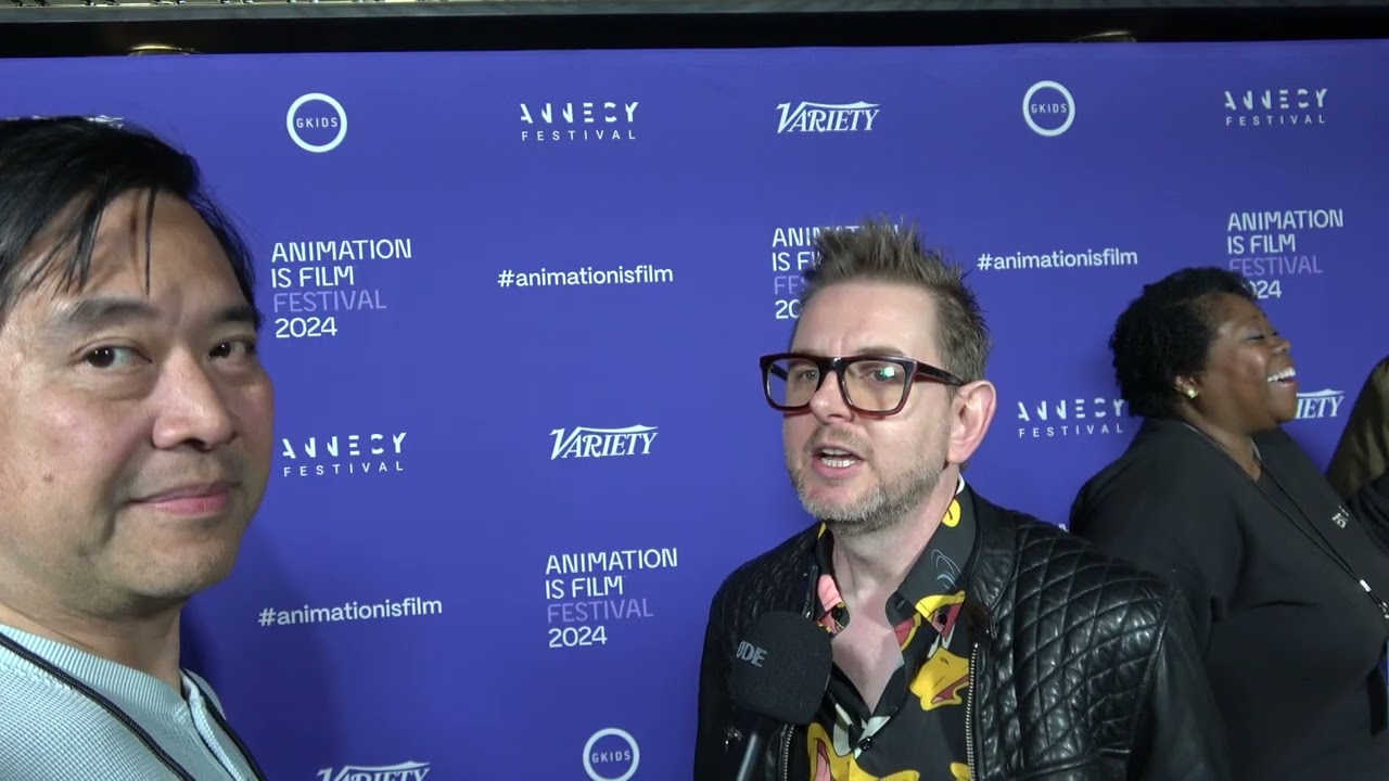Alex Kirwan Carpet Interview for The Day the Earth Blew Up: A Looney Tunes Movie | Animation Is Film