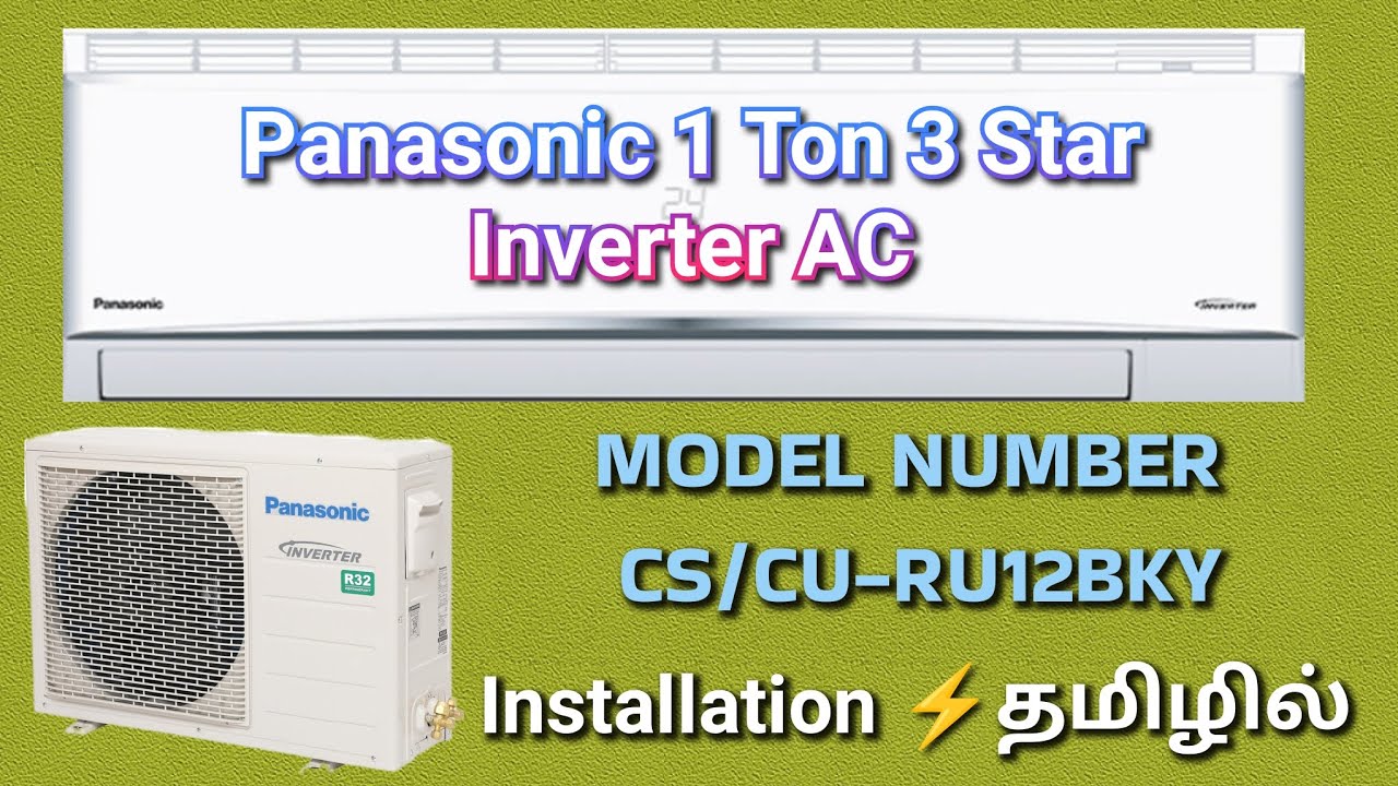 Panasonic 1.0 ton 3 star Inverter Ac | New 2025 model | Unboxing Installation review 