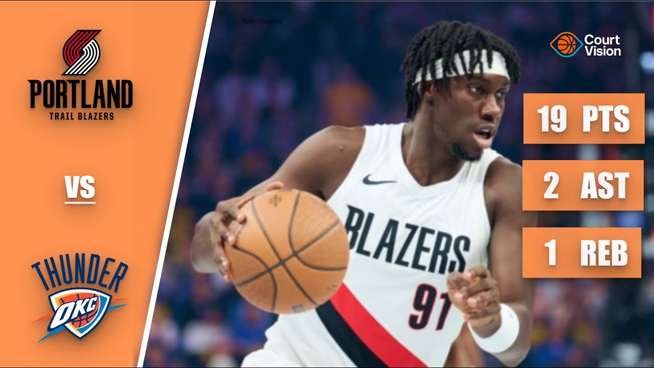 Sidy Cissoko - 19 Points, 5 Three-Pointers, 2 Assists vs Thunder - 2025-26 Regular Season
