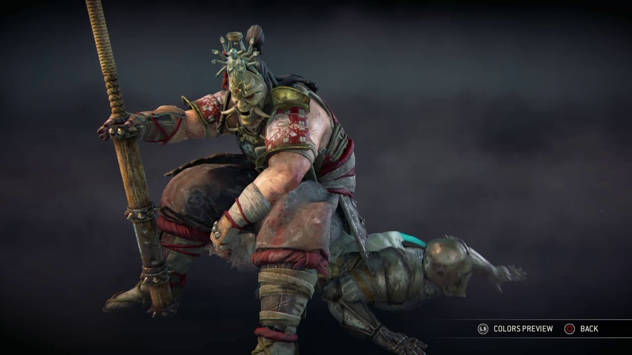 Shoguki haciendo pierna ... FOR HONOR Dominio