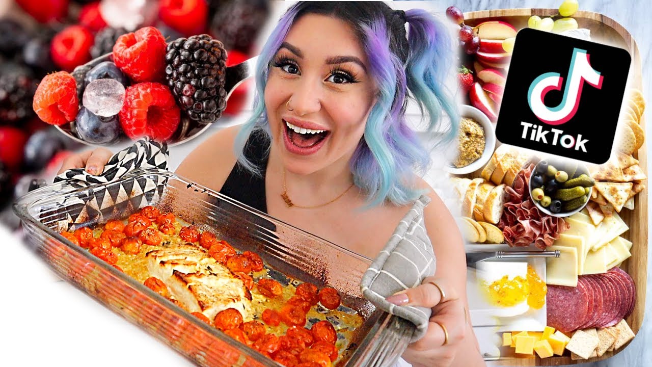 TESTING VIRAL TIK TOK FOOD TRENDS *YUKE🤮 OR YASSSSS😍*