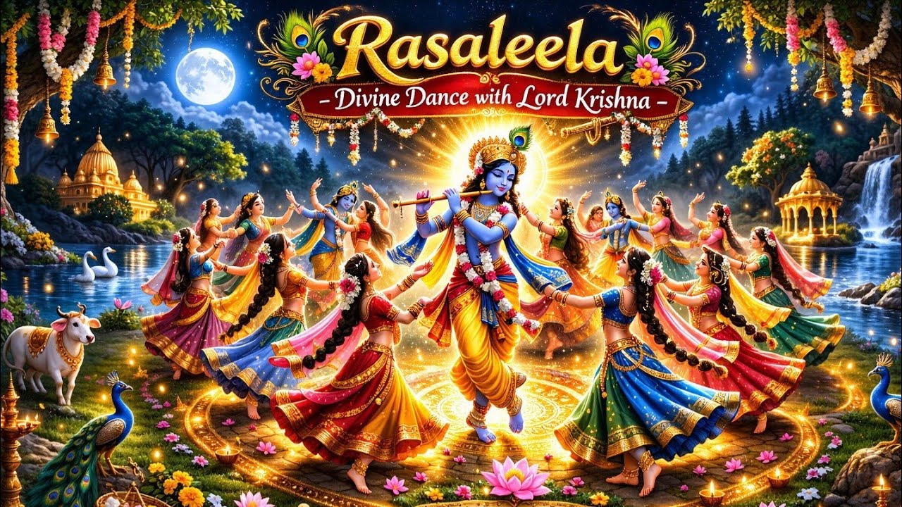 Vishnu Puranam Day 8 - Raasa Leela - Dr. Venkatesh Swami live from Geneva, Switzerland