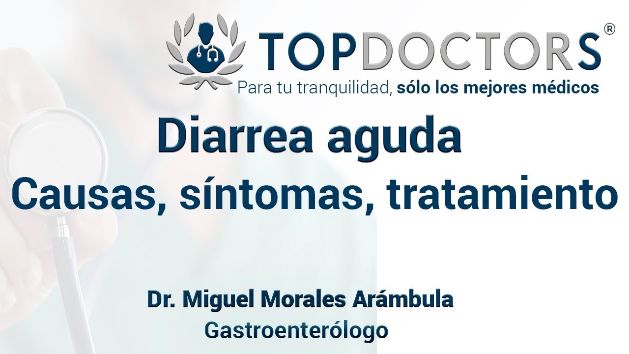Diarrea aguda: causas, síntomas y tratamientos