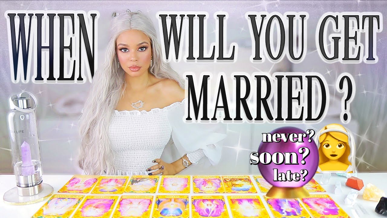 💏(PICK A CARD)🔮WHEN Will You Get Married?💕🔮PSYCHIC READING⭐️