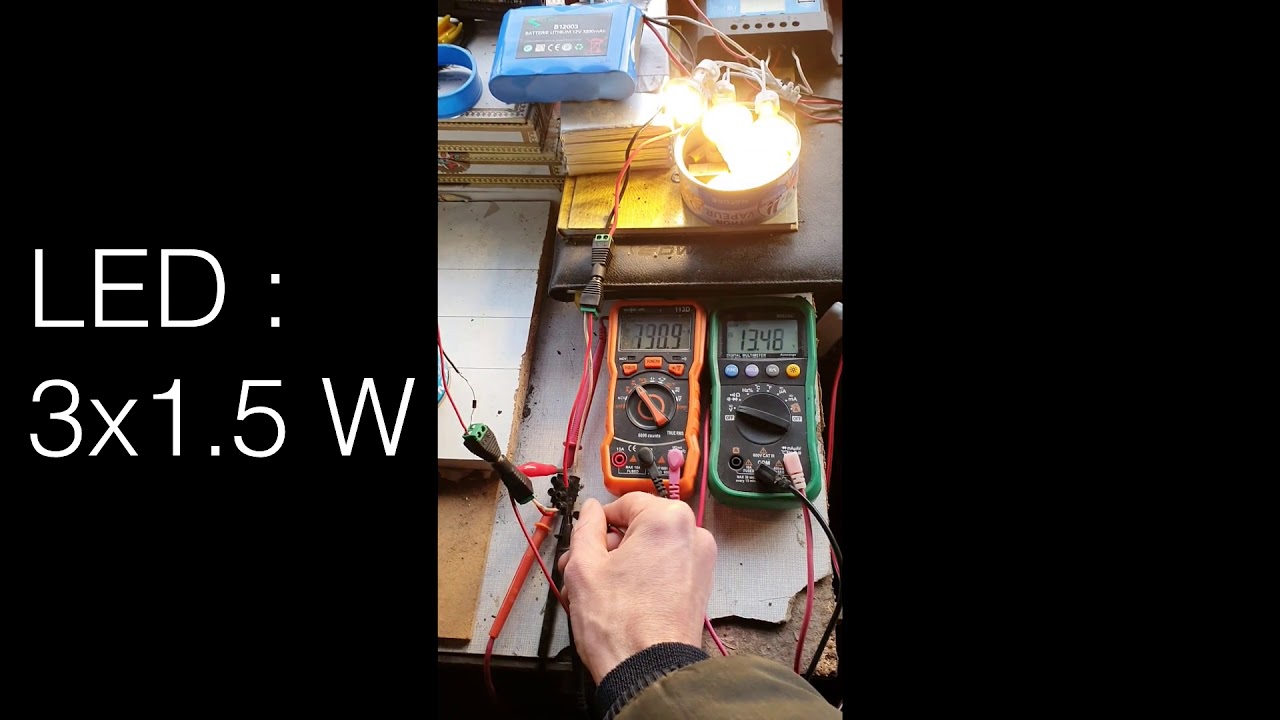 Stirling engine 5W generator air cooled
