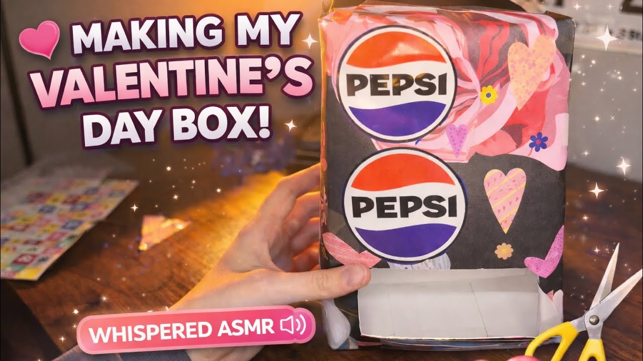 ASMR | Valentines Crafting Chaos (Whispering) 💕🌙🏜️
