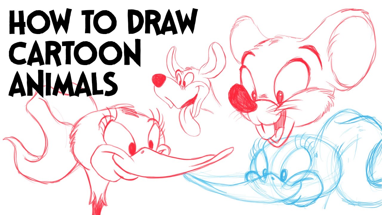 How to Draw Cartoon Animals