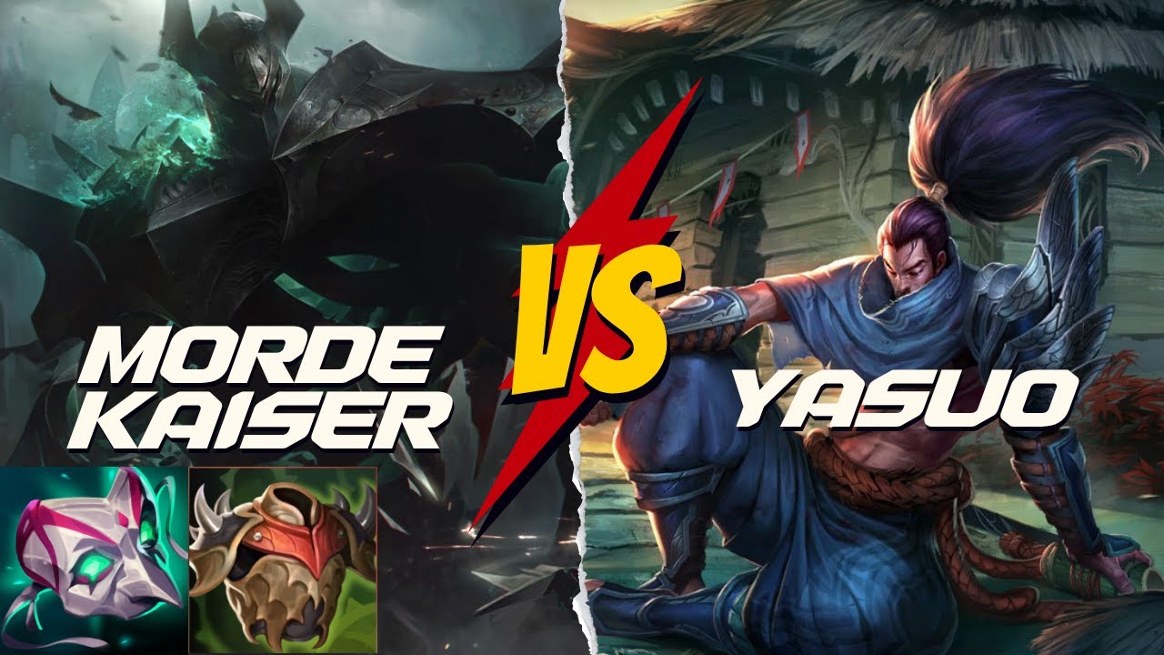 【TOP】AL Flandreのモルデカイザーvsヤスオ　2021年WCSを優勝した男が2キルもったヤスオを裁く【League of Legends】