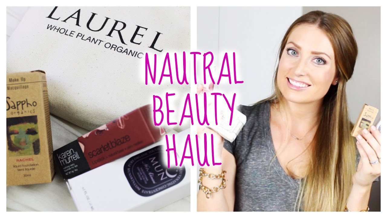 Natural Makeup/Skincare Haul | vlogwithkendra