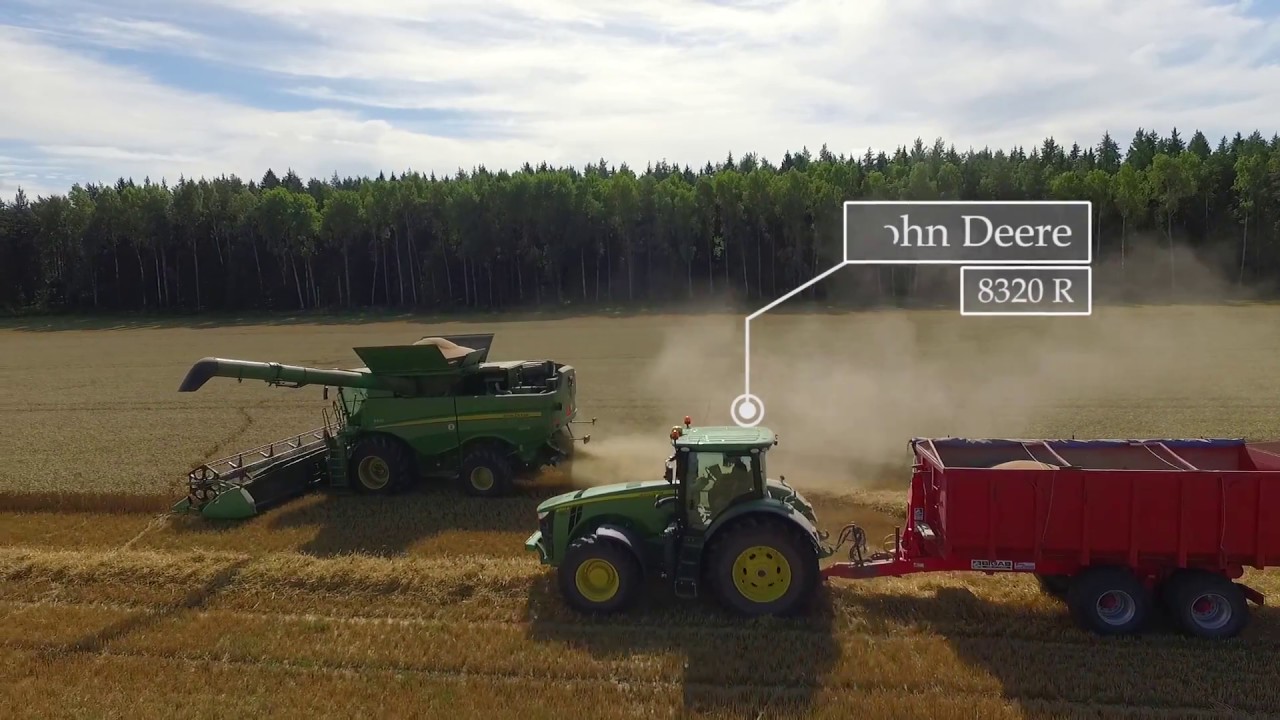 Harvest In Mälardalen Sweden 2017