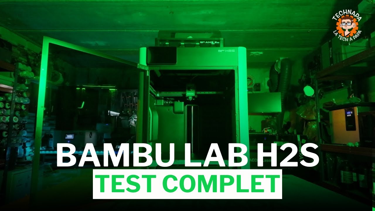 Bambu Lab H2S : la Bambu XL est enfin arrivée?! - test complet