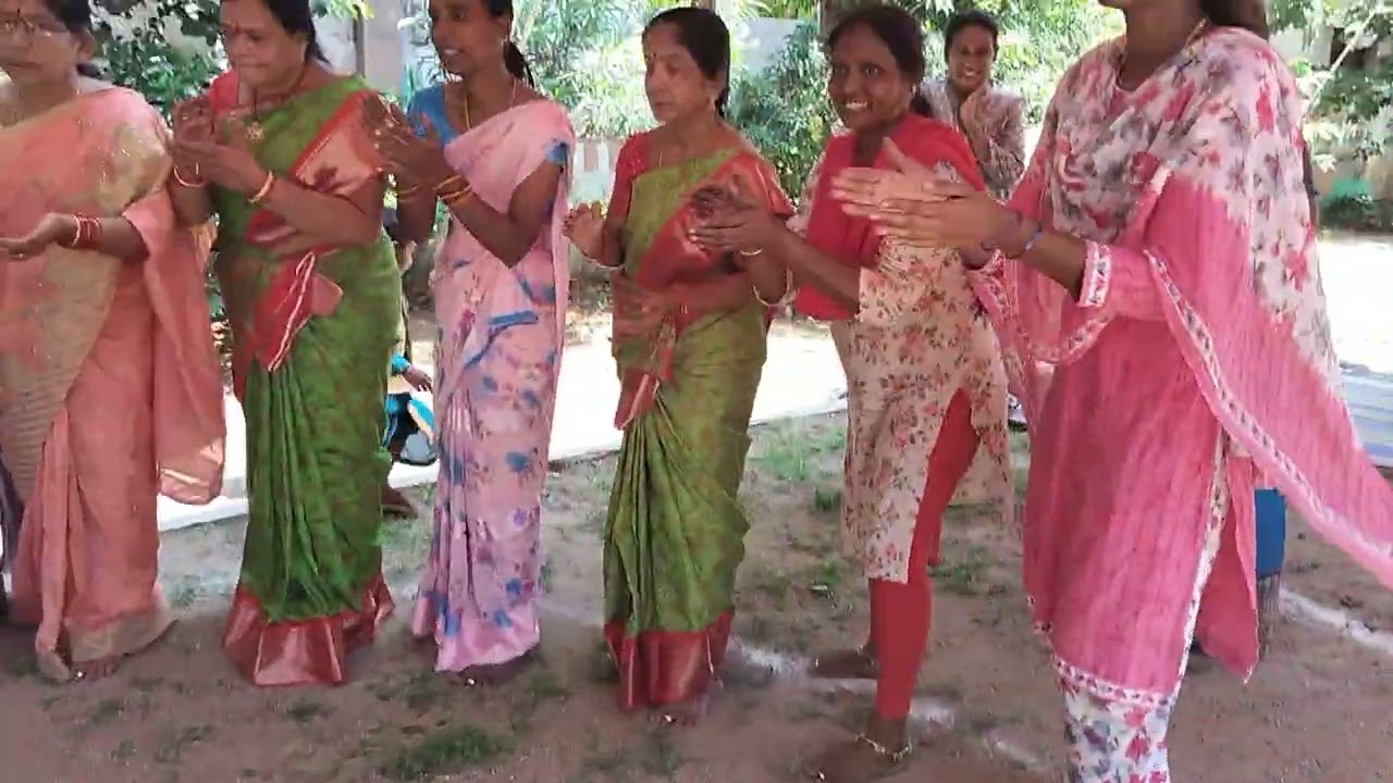 Hanshu అంగన్‌వాడీ  బతుకమ్మ celebrations in knr#youtube video#bathukammasongs2025#ytstudioes#