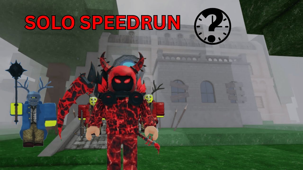 My Best SOLO Speedrun in 99 Nights In The Forest