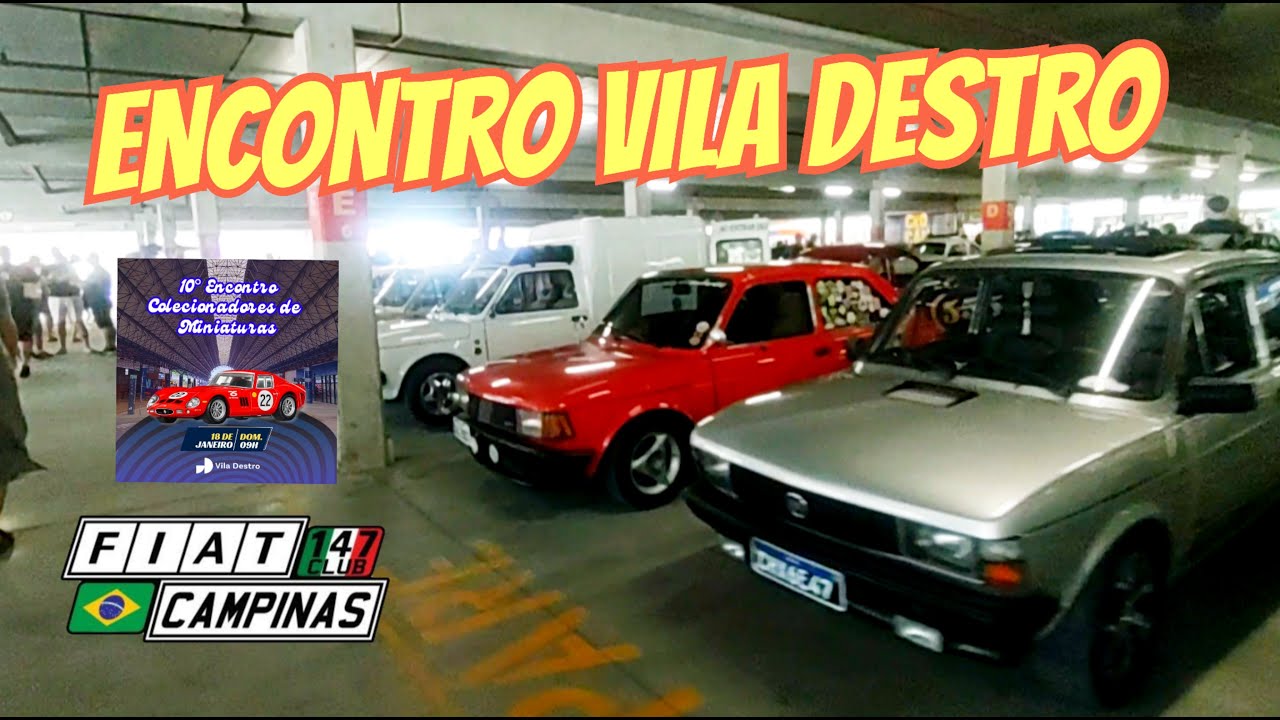 ENCONTRO CARROS ANTIGOS SHOPPING VILA DESTRO 18.01.26