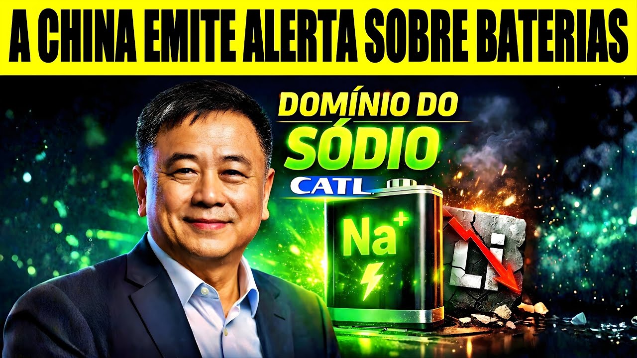 DOMÍNIO DO SÓDIO! CATL Confirma Implantação em Massa de Baterias de Sódio Para Carros Elétricos!