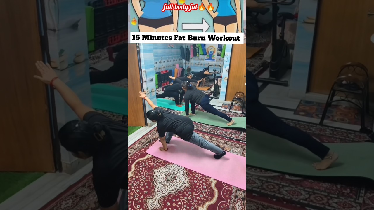 15 Minute fat Burn workout 