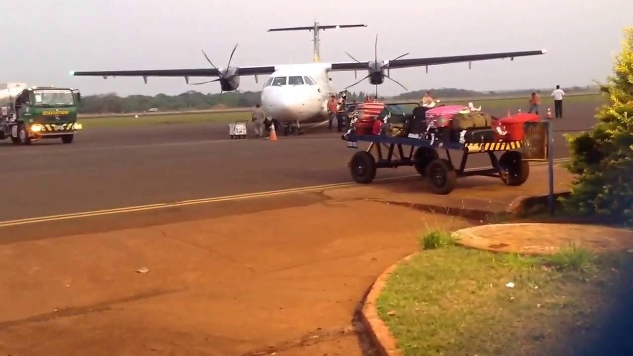 Parking Atr 72 da Passaredo em Dourados MS