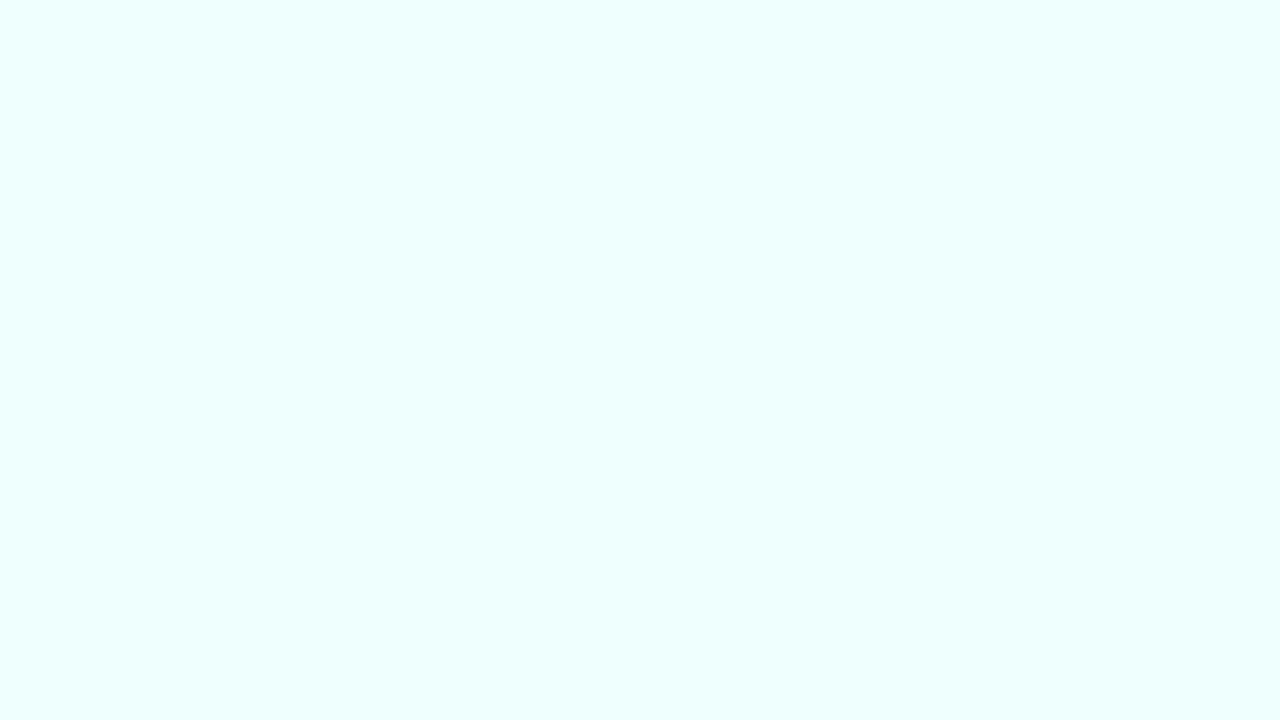 Azure Blue Screen #F0FFFF - 12 Hours of Fresh, Airy Calm | Peaceful Sky Ambiance 4K No Sound