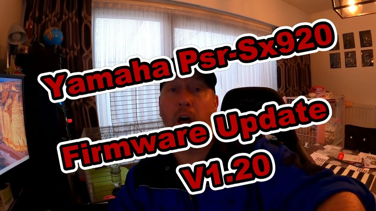 Nu beschikbaar online!Yamaha Psr-Sx920 Firmware Updater V1.20,zie hoe je het moet installeren!