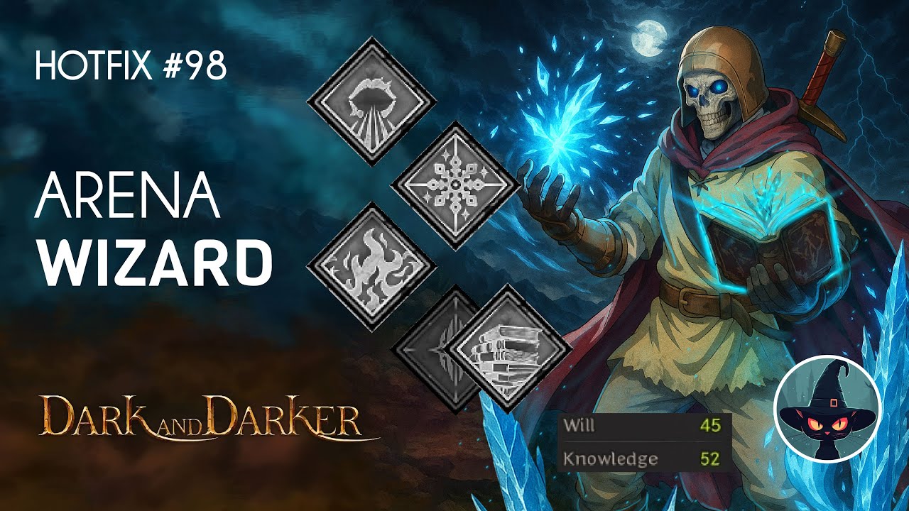 First time playing Wizard l Gameplay Arena l Dark and Darker