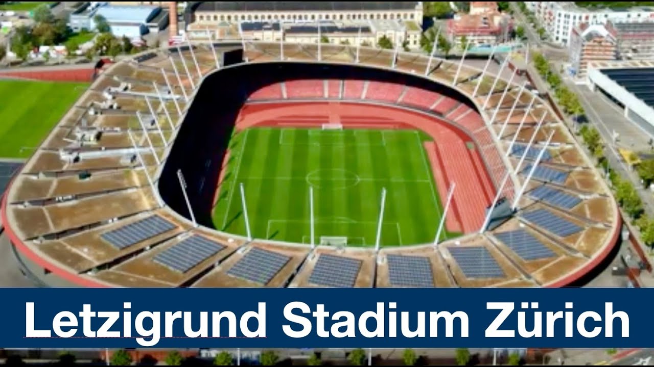 Stadium Letzigrund Zurich City, Switzerland - for Football and Athletics