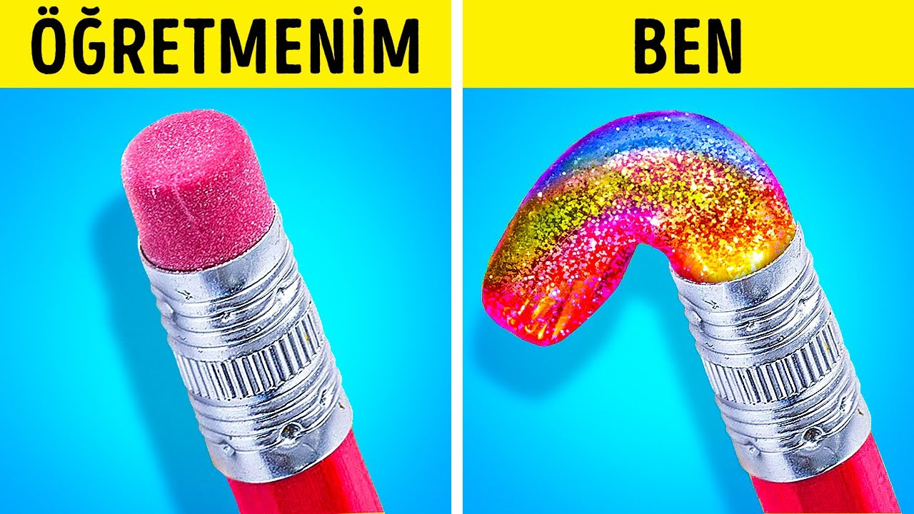 DERSE GİZLİCE ŞEKERLEME SOKMANIN EĞLENCELİ YOLLARI || 123 GO Like! Yiyecek T&uuml;yoları ve Taktikleri