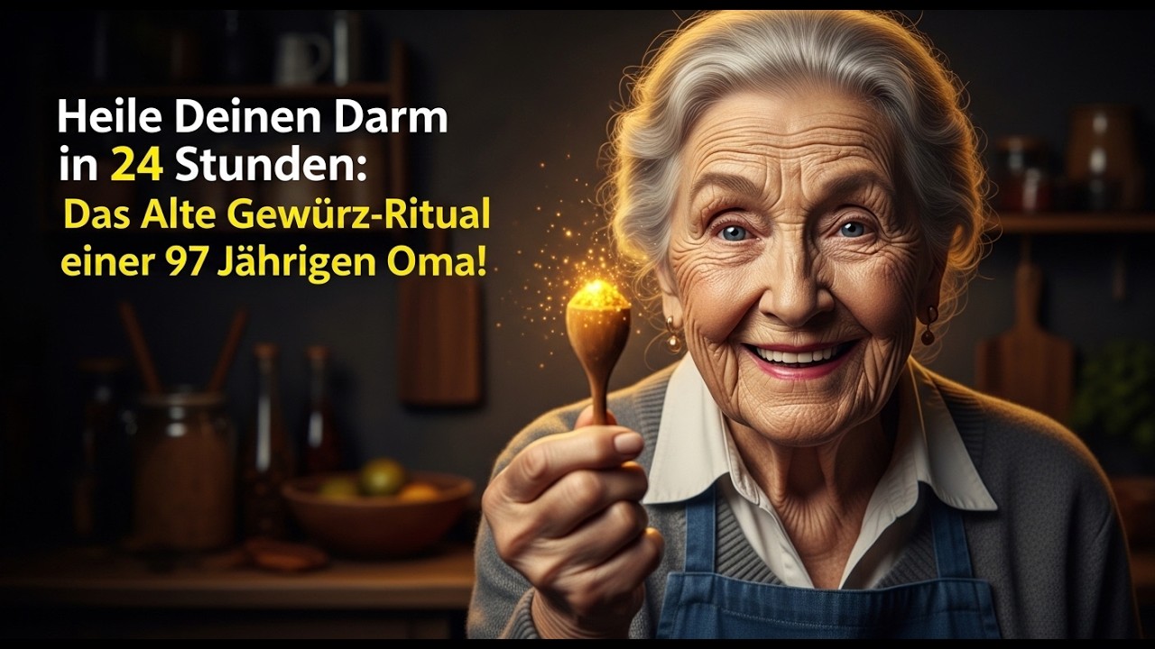 Heile Deinen Darm in 24 Stunden: Das uralte Gewürz-Geheimnis einer 97-jährigen Oma,  alle essen kann