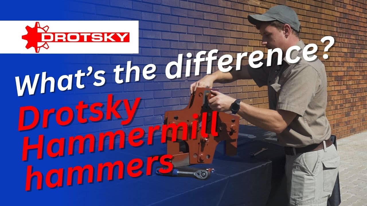 What's the difference on Drotsky hammermill hammers