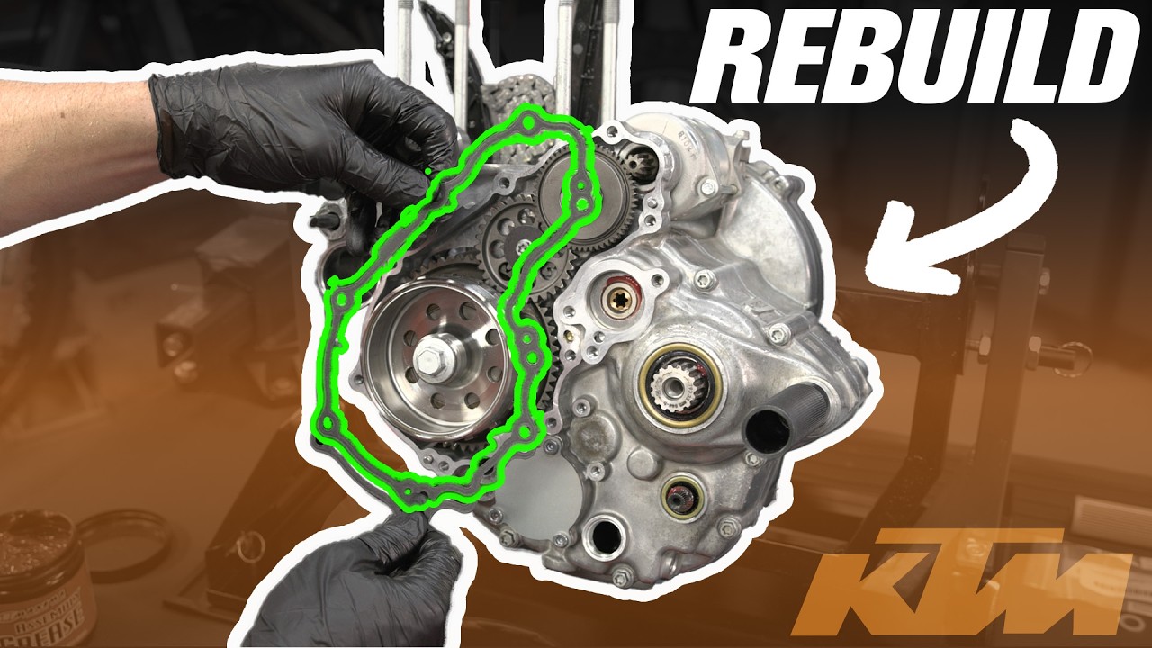 KTM/Husqvarna/GASGAS 250/350 Engine Rebuild | Part 4 Bottom End Assembly