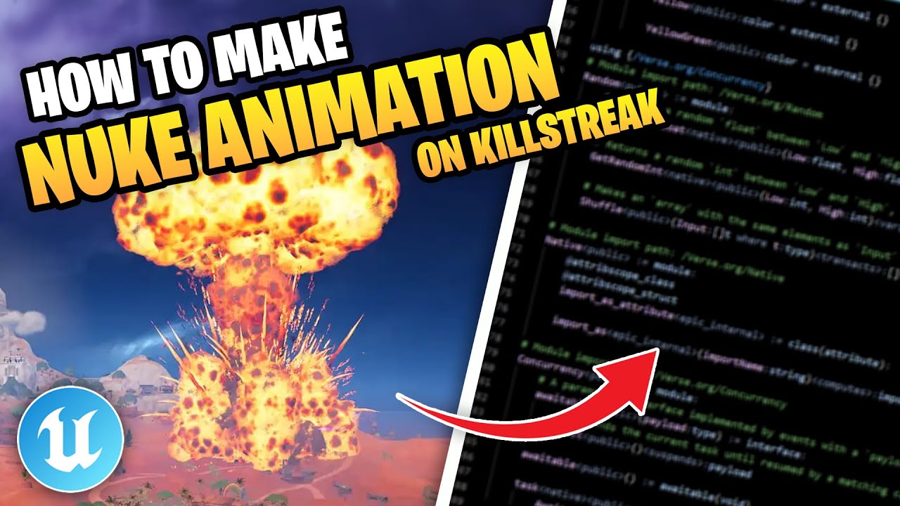How to make a Nuke Cinematic On Killstreak UEFN 2025