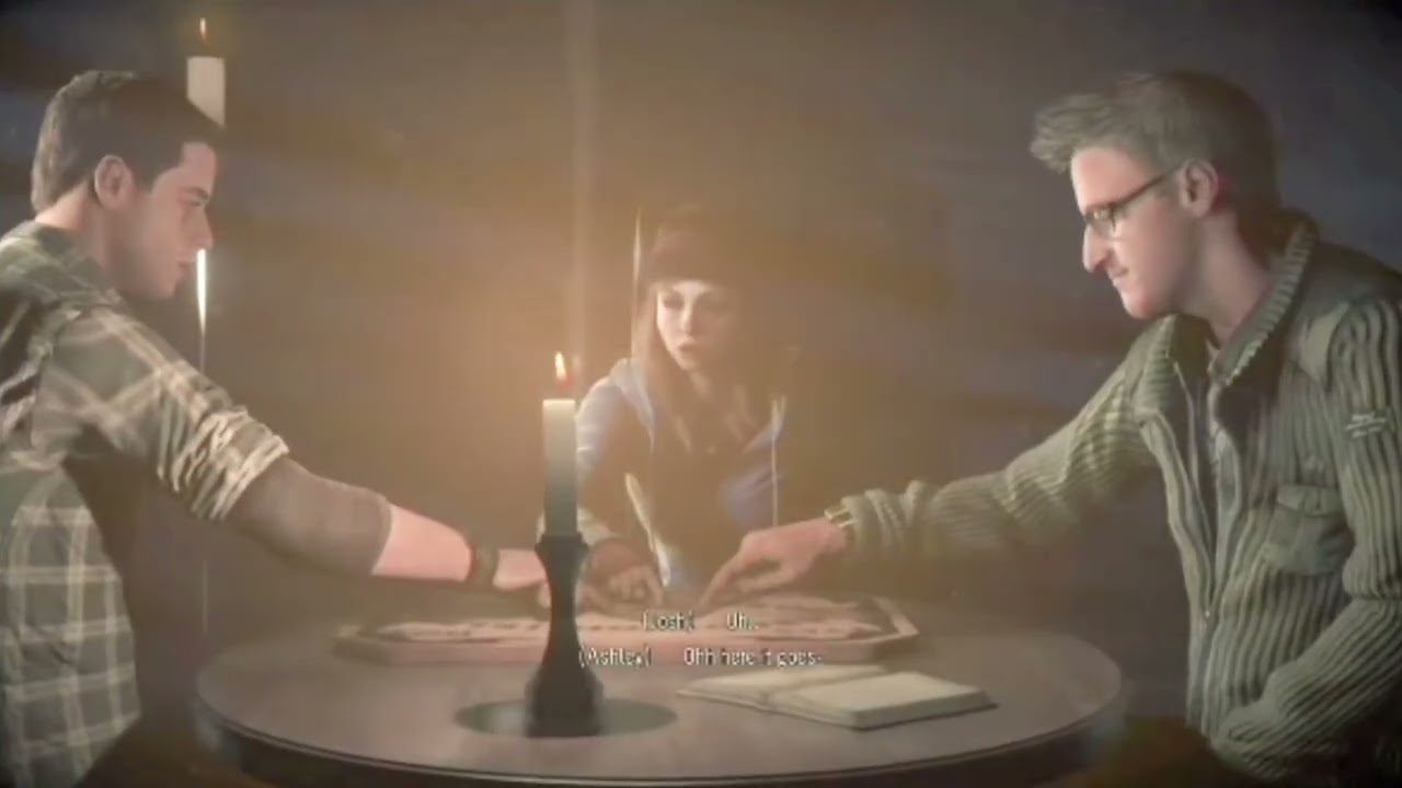 Until Dawn - Ouija Board (All Choices + Deleted Demo Dialogue Edit)