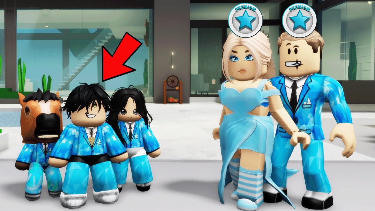 ON A RECOPIÉ DES COUPLES PREMIUM EN PELUCHES SUR BROOKHAVEN ! ROBLOX