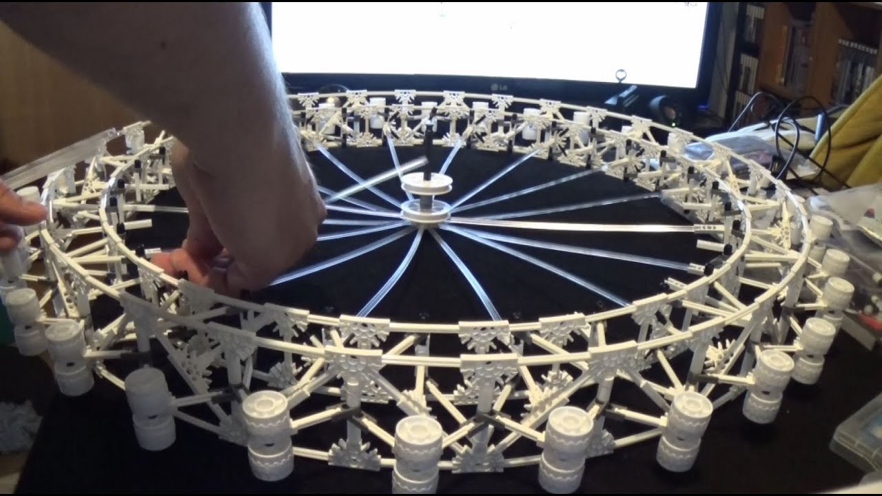 k'nex Architecture Set 15237  - The London Eye Timelapse