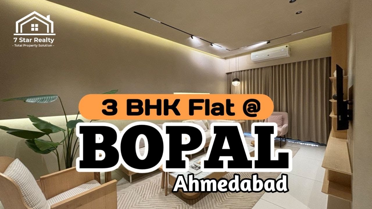 Flat in Ahmedabad | 🏠 3 BHK | Bopal Area | 2310 Sq Ft | Ready to Move Property #realestate #luxury