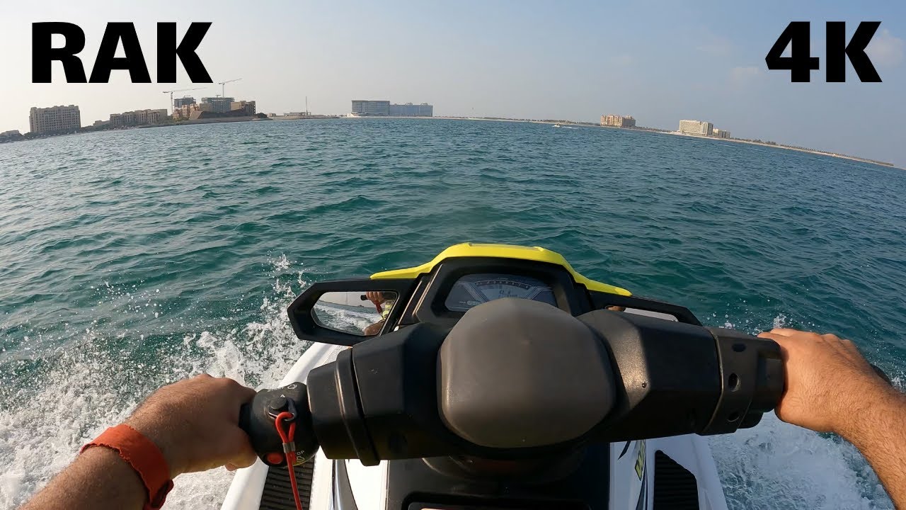 4K POV Jet Ski Ride Al-Marjan Island RAK 2020