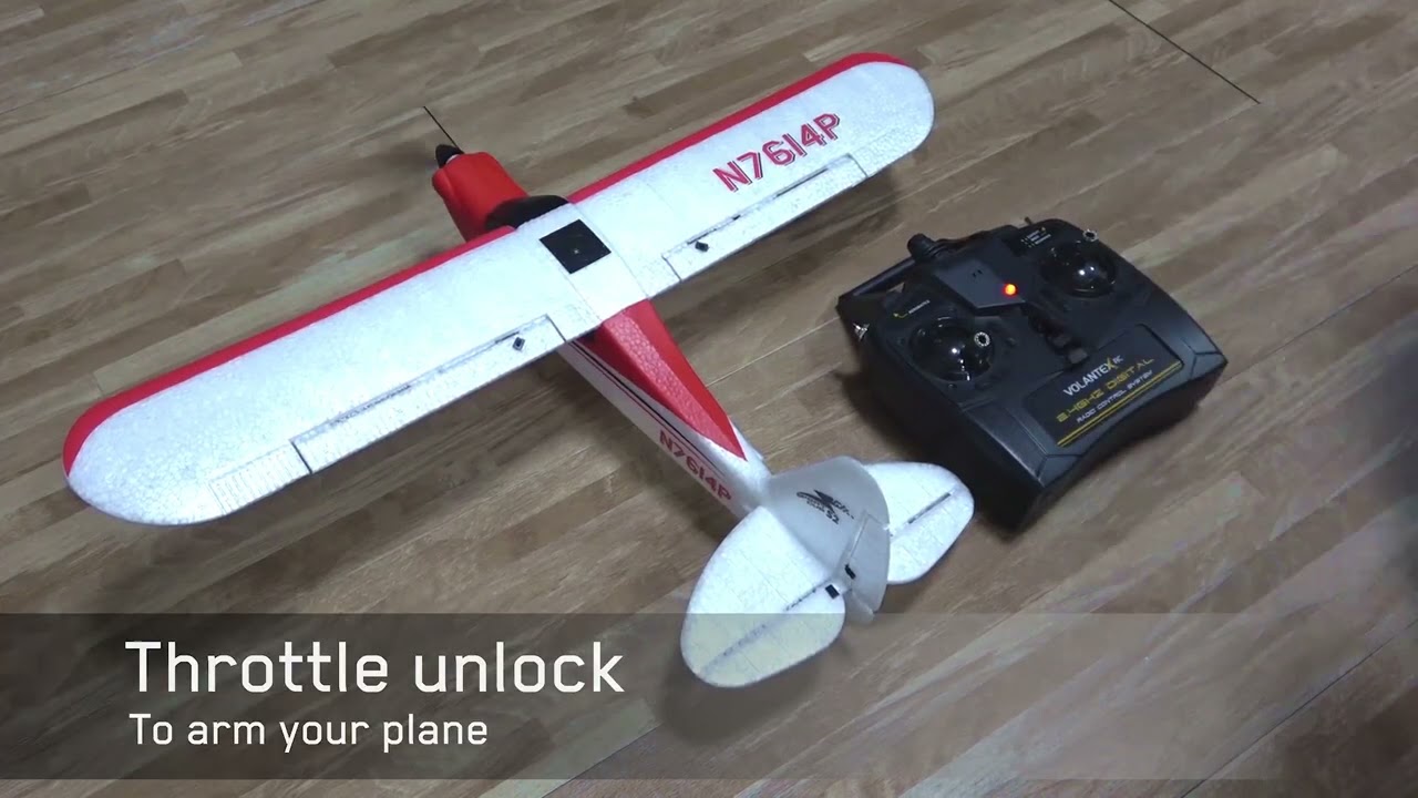 Радиоуправляемый самолет Volantexrc Sport Cub 761-4. Радиоуправляемые игрушки и модели Украина.