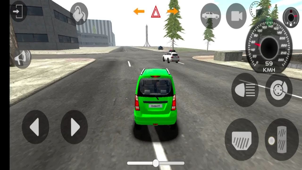 Aaj to WagonR car ki driving kr li 😱 Indian cars simulator gameplay 🤩🎮