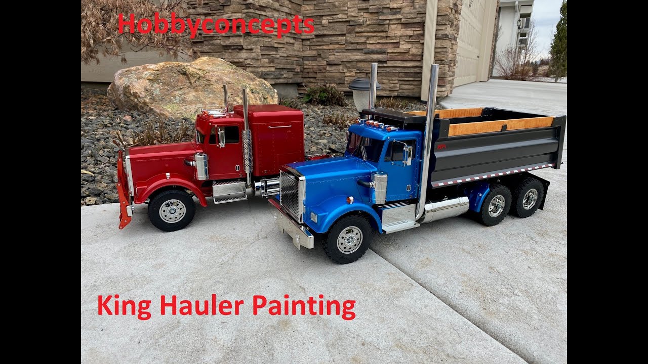 Tamiya 1/14 R/C King Hauler Painting and Detailing.