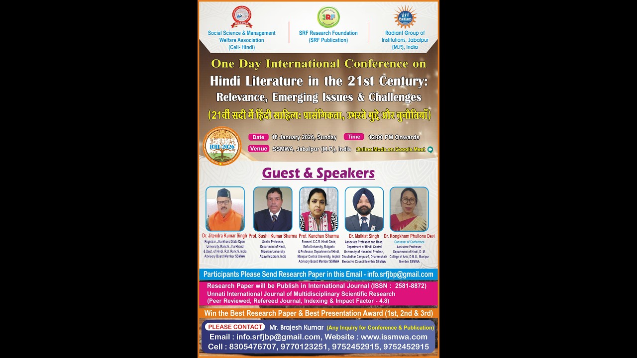 One Day International Conference on Hindi Literature in the 21st Century