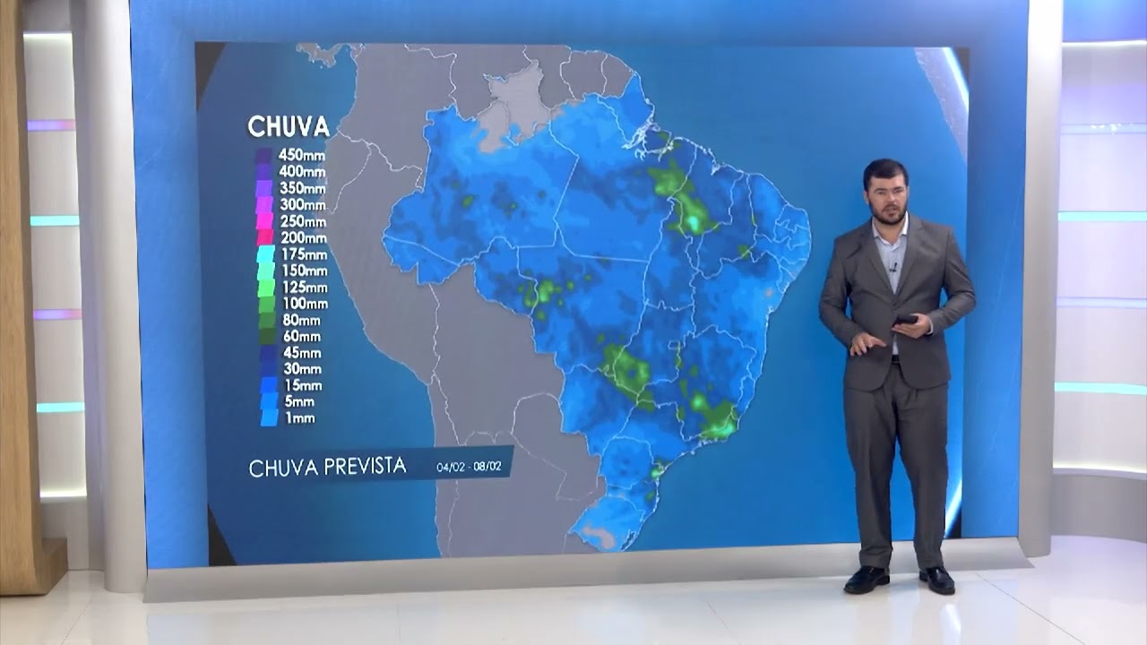 ZCAS TRAZ 150 MILÍMETROS PARA O SERTÃO DA PARAÍBA; SUL ENTRA EM ALERTA VERMELHO COM 40°C