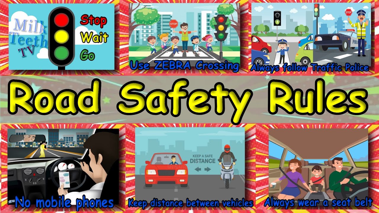 Road Safety Rules for everyone| Educational video on Road Safety and Traffic Rules