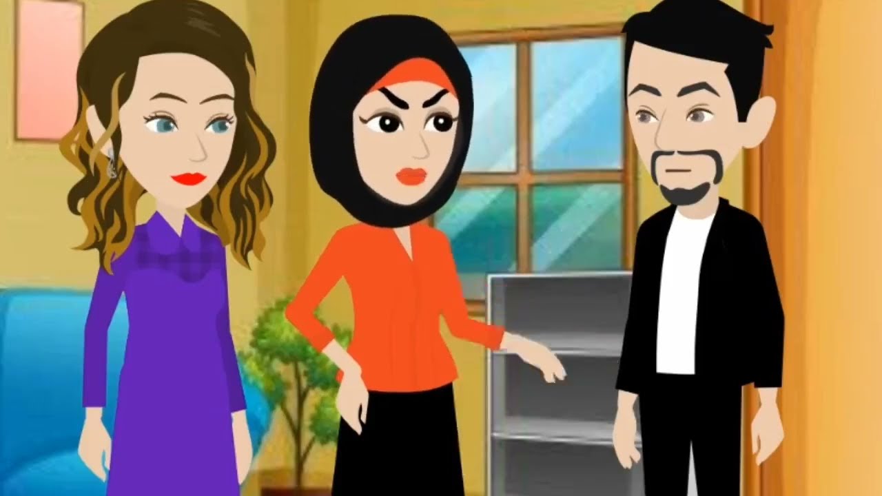 حكايات أختي دخلتني مستشفى المجانين  حكايات انيميشن قصص كاملة حقيقية 
