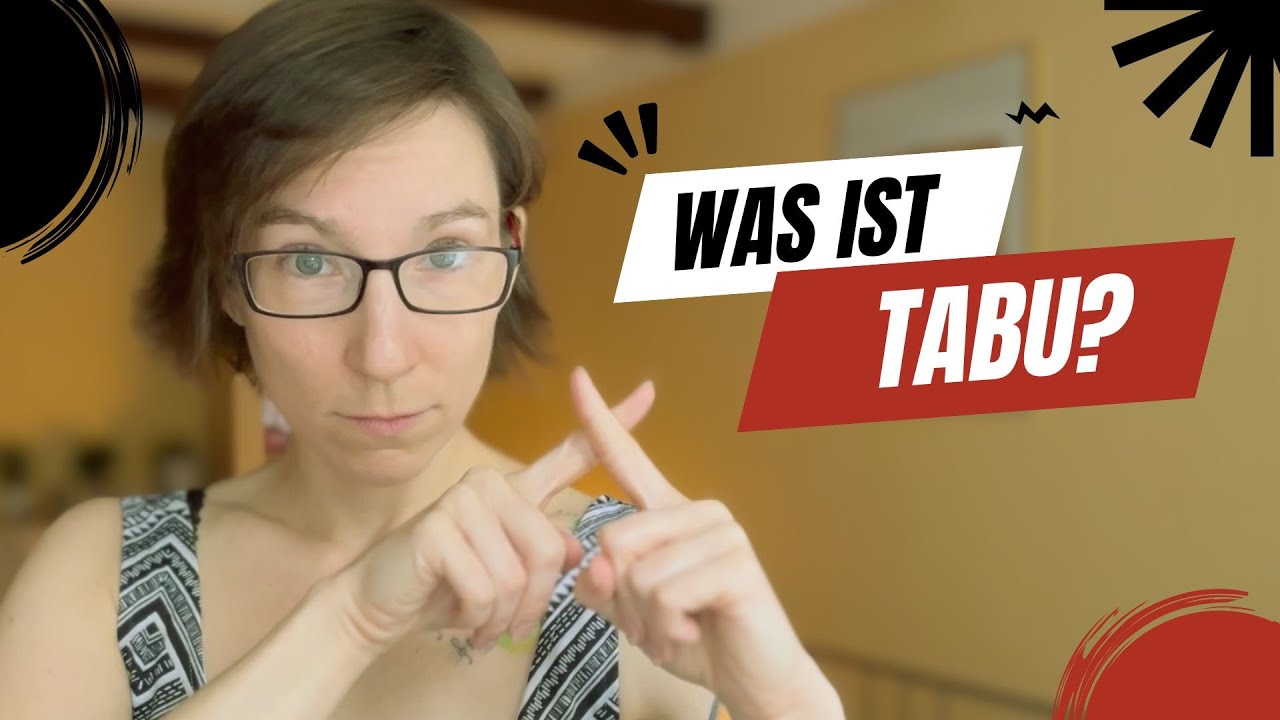 Was sind (meine) Tabus? | Aufklärungs Vlog