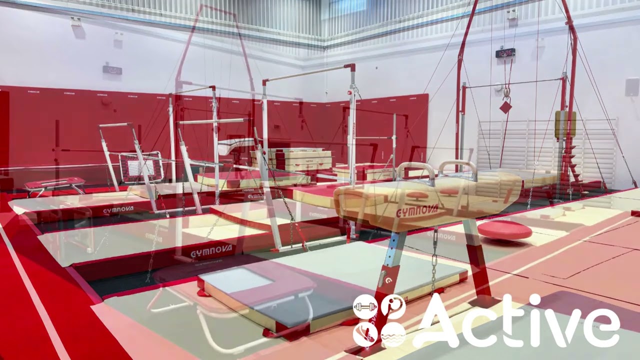 Take a peak behind the scenes of the Gymnova installation at Oakfield!