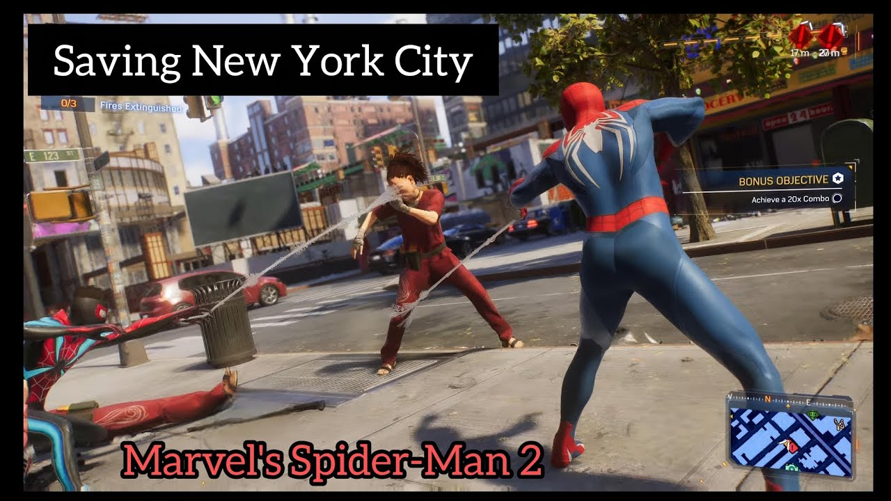 Marvel's Spiderman 2 - Free Roam Gameplay 