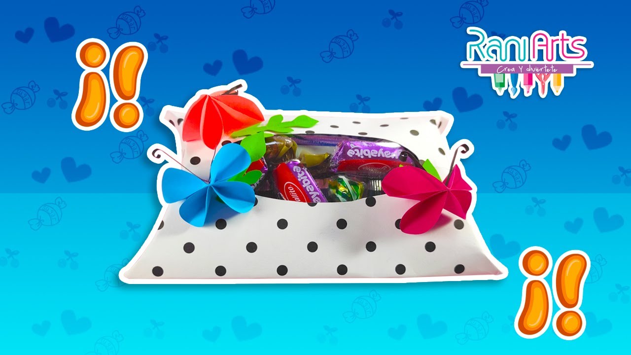 DIY - CAJA DE REGALO super f&aacute;cil - RaniArts - c&oacute;mo hacer cajas de regalo para ocasiones especiales