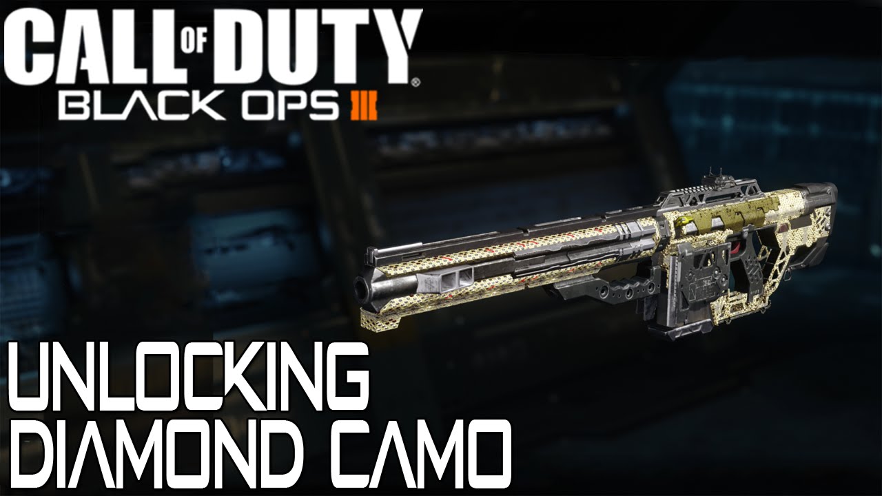 Black Ops 3 Unlocking Diamond Camo Snipers!