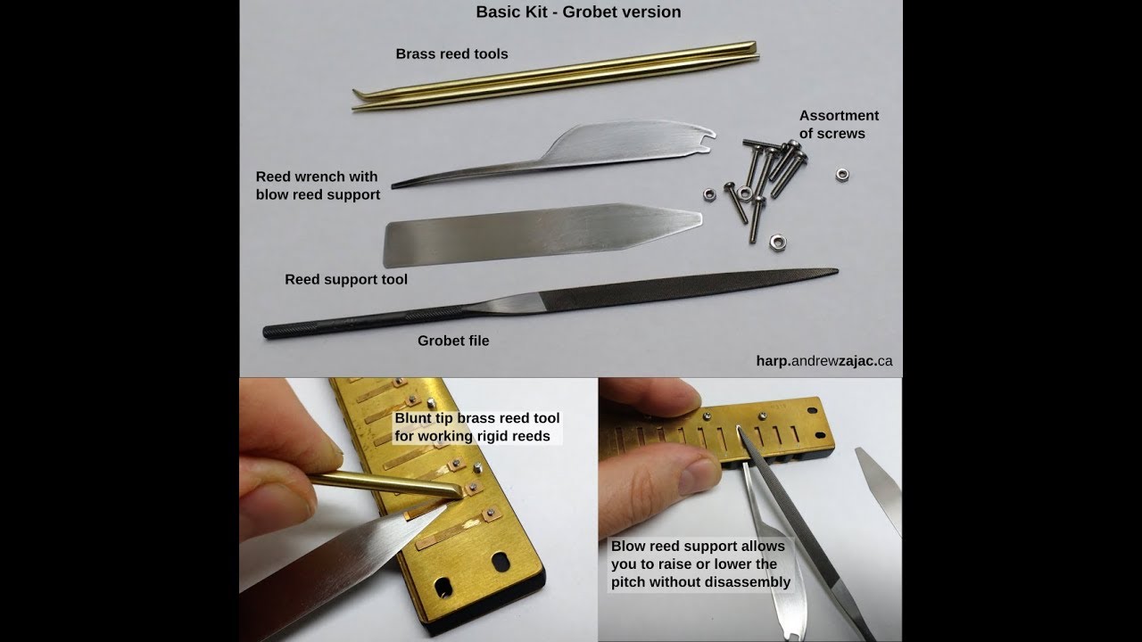 Andrew Zajac tools: Basic Kit - Grobet version